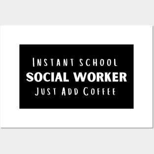 School Social Worker Posters and Art